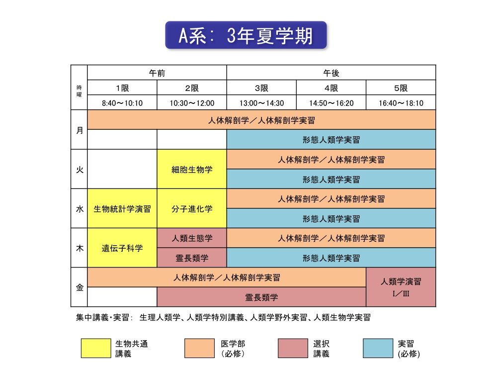 日本东京大学生物学科的专业设置是怎样的？